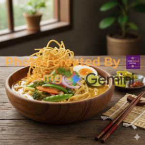Vegetable Egg Noodles